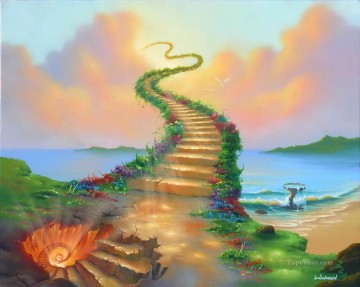 Popular Fantasy Painting - heaven and hell jim part collaboration godard Fantasy